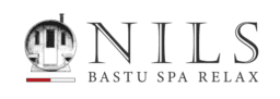 Nils Bastu Spa - Liggande logotyp
